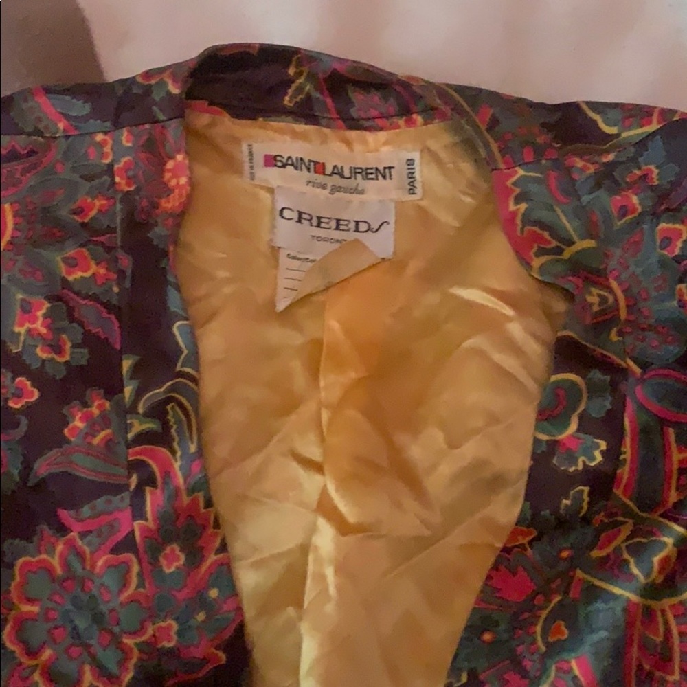 Vintage  Yves Saint Laurent smoking jacket